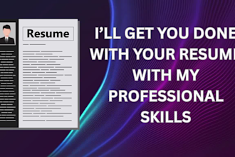 create, upgrade, and enhance your resume to stand out
