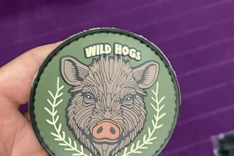 make pvc patches of your custom design with unlimited revisions