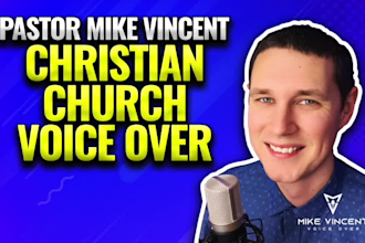 provide an american male christian church voice over