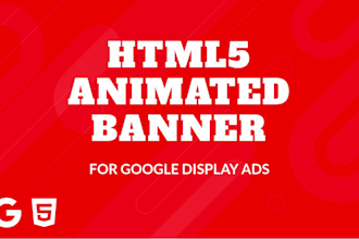 design animated html5 banners google ads gif shopify banner