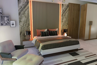realistic 3d rendering of interior and other spaces