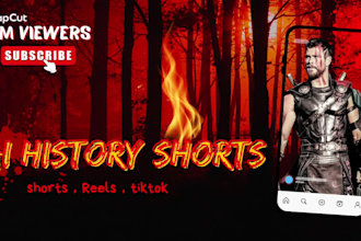 create ai youtube history shorts ai history reels ai history tiktok ai videos