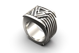 create cad design jewelry and animation rendering