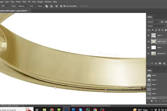 do jewelry retouch photos editing  color correction professionally
