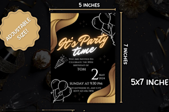 design captivating digital invitations for you