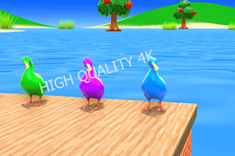 create long slide game animal crossing kids video