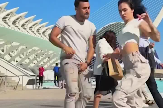 do unisex dance video amazing group dance, attractive twerk dance to songs