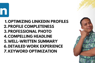 rebrand and optimize your linkedin profile to attract lead