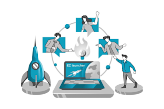 design flat illustration for your website or application