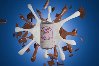 make 3d beverage animation energy drink can animation 3d soda 3d food animation