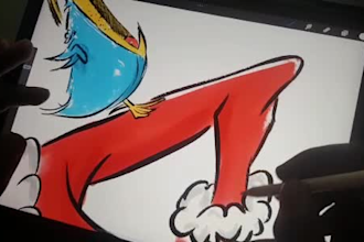 create a political cartoon or illustration
