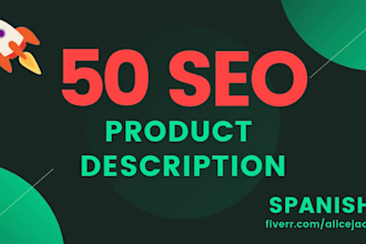 write 15 product description in spanish SEO for ecommerce