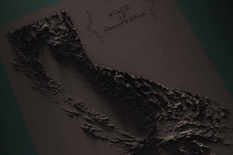 make custom 3d map animation