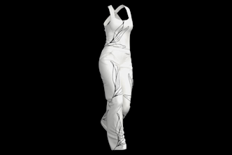 make any 3d fashion designs clothing mockup patterns in clo3d marvelous designer