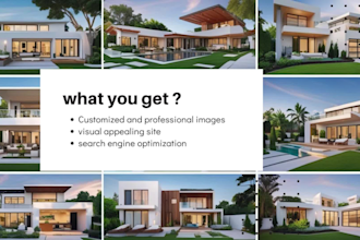 wix wordpress real estate, insurance travel and tour website