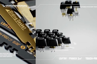 3d product animation, 3d keyboard animation, industrial animation, cgi animation