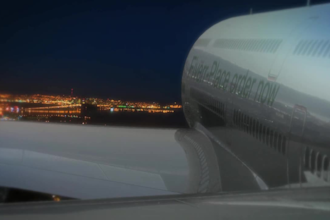 do your branding on airplane