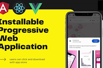 create vuejs, reactjs, angularjs single page application spa
