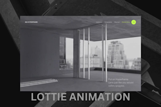 design 3d animated webflow website 3d animated website webflow website lottie