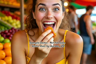 record a professional indian voice over in english