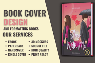 book cover , children book covers, ebook and spine cover design for amazone KDP