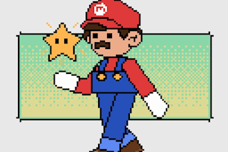 create nft pixel art