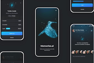 do UI UX design, website, dashboard, mobile app UI UX design