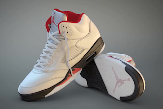 offer high poly 3d shoe model, 3d sneakers design, 3d footwear animation, heels