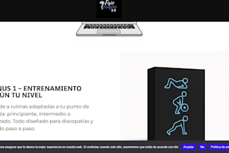 diseñaré una landing page que convierta con automatización y copy estratégico