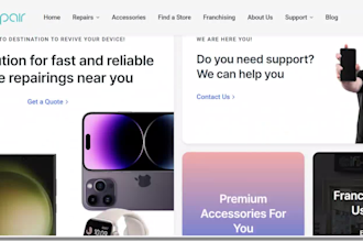 design phone repair, computer repair, laptop repair, mobile repair website