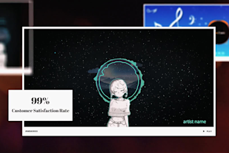 create stunning music visualizer for youtube or instagram