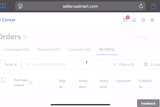 manage your wallmart dropshipping store