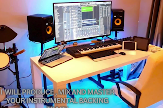 produce, mix and master your instrumental backing track