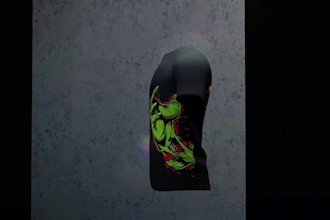 make your tshirt 3d video mockup, or all clothing in image
