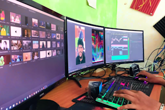 be your video editer for youtube videos and for short films