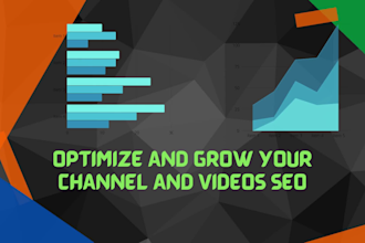 design create setup optimize youtube channel within 3 hours