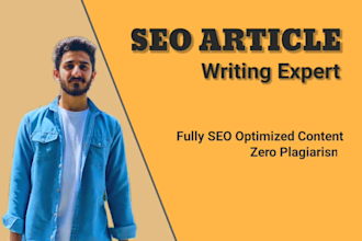 do technical article writing, blog post, blog writing, and SEO content writer