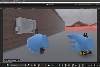develop a VR game or experience