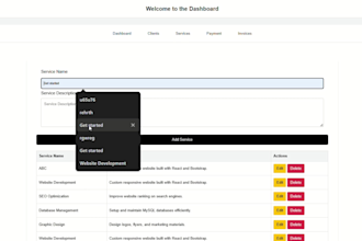 build a complete web application with frontend and backend
