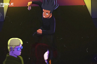 create a professional cartoon animation