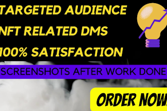 send instagram and twitter dms to promote your business