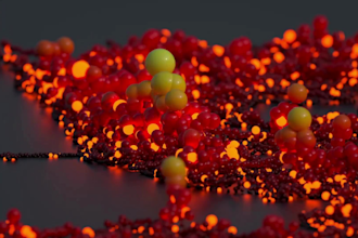3d abstract animation music effect 3d loop animation 3d houdini visual effects