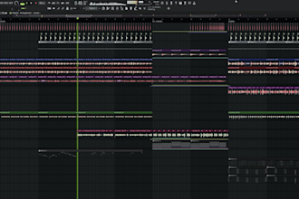 make an electronic, funk, trap or hip hop style beat