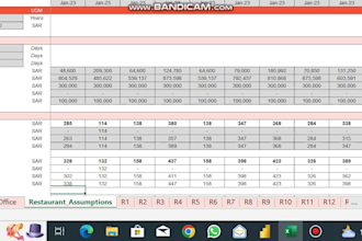 be your financial analyst