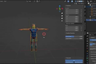 rig 3d for ue5,3dmodel with ps1 and n64 looks,unity,animation or mocap blend