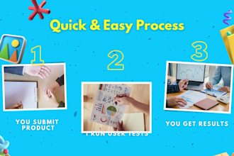user test your product to ensure optimal usability