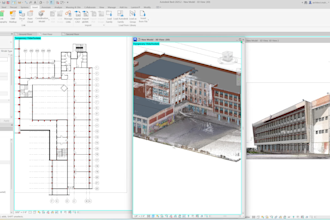 convert the point cloud into revit and bim model