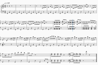trancribe any song into a great score or tablature
