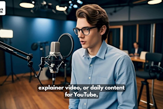 create human like ai voiceovers for videos or podcasts