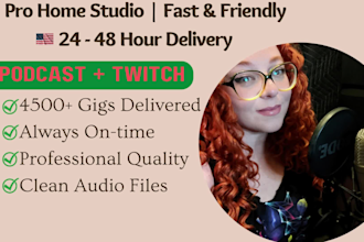 voice your podcast intro or twitch channel